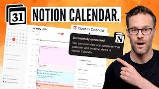 Notion Calendar is Here Your Full Guide To The New Notion App [upl. by Araic]