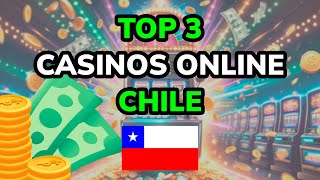 🥇 3 Mejores CASINOS ONLINE con DINERO REAL en CHILE 2024 [upl. by Issor193]