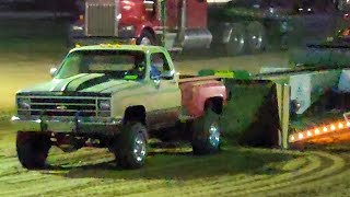 2024 WAYNE COUNTY 4H FAIR DCTPA 4x4 ALTERED STOCK GAS TRUCK PULLS [upl. by Gnanmas]