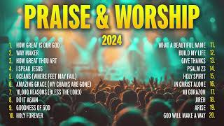 Best Christian Worship Songs of 2024 ✝️ Praise and Worship Music  Gospel Music Praise [upl. by Attelrac]