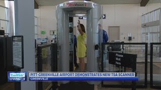 PittGreenville Airport adds new TSA body scanner [upl. by Recor428]