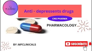 antidepressant drugsmbbs pharmacology [upl. by Leahpar]