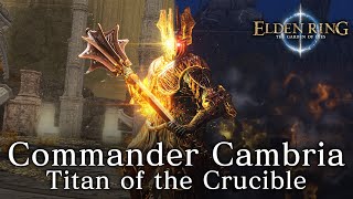 NEW Cambria the Blightfallen Titan Boss Showcase Elden Ring The Garden of Eyes DLC Mod [upl. by Devad]