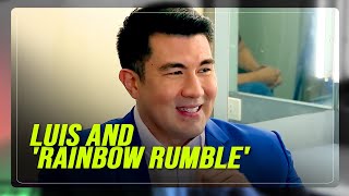 Luis Manzano thrilled to host newest ABSCBN game show Rainbow Rumble  ABSCBN News [upl. by Ynottirb851]