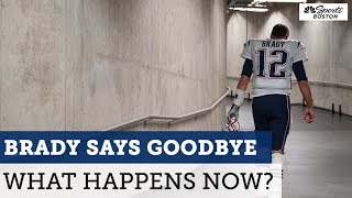 Tom Brady leaving the Patriots is not surprising but still feels sudden  NBC Sports Boston [upl. by Yuille967]