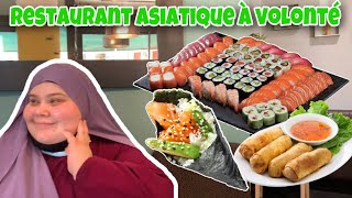 MUKBANG BUFFET ASIATIQUE À VOLONTÉ [upl. by Atekan]