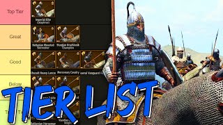 Bannerlord BEST CAVALRY Tier List 2023 [upl. by Notsirt]