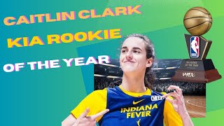 quot2024 WNBA AllRookie Team Revealed  Caitlin Clark Crowned Rookie of the Yearquot [upl. by Tteraj]