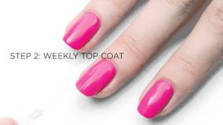 CND Vinylux  How To [upl. by Enylhsa]