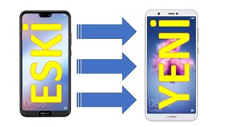 Yeni Telefona Eski Telefonu Aktarma [upl. by Clapper174]