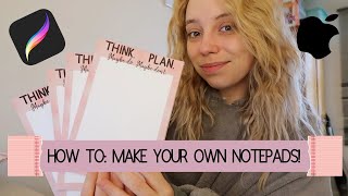 HOW TO MAKE NOTEPADS WITH ME [upl. by Yerggoeg]