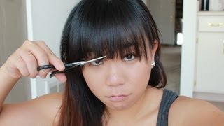 How To Cut Perfect Bangs EVERY TIME  Easy Fool Proof [upl. by Atival]