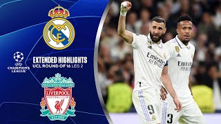 Real Madrid vs Liverpool Extended Highlights  UCL Round of 16  Leg 2  CBS Sports Golazo [upl. by Akenaj]