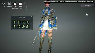 Black Desert Online  Dark Knight Character Creation [upl. by Enairb]