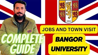 Job Reality Bangor University  Bangor Town Center  Bangor Accommodation View  Bangor Students [upl. by Naej]