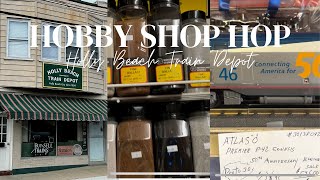 Hobby Shop Hop Episode 22 Holly Beach Train Depot [upl. by Ecraep]