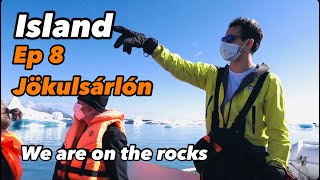 Island Ep 8  Jökulsárlón  von Gletschern und Eisbergen [upl. by Hanala]