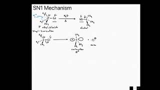 SN1 Mechanism in Organic Chemistry [upl. by Salamone]