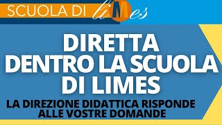 Diretta Dentro la Scuola di Limes Come funziona e che cosa insegniamo [upl. by Hsetirp]