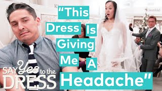 Bride Absolutely Hates A Sweetheart Neckline  Say Yes To The Dress [upl. by Mit]