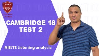 Cambridge 18 Test 2 Listening analysis [upl. by Yelkcub841]