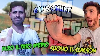 SUONO IL CLACSON E ALZO IL MEDIO  GTA V ONLINE w Murry [upl. by Finzer958]