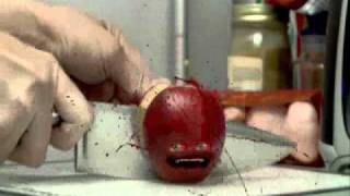 Annoying Orange DeathKnife AttackApple 3 [upl. by Saitam]