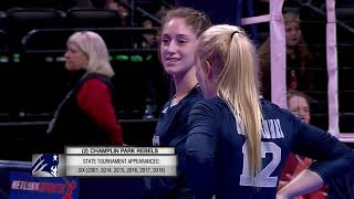 Champlin Park vs Lakeville South Girls High School Volleyball State Class 3A Semifinal [upl. by Idorb990]