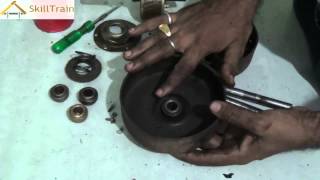 Learn to replace Bushes and Shaft from Cooler Motor Hindi [upl. by Hgeilhsa]