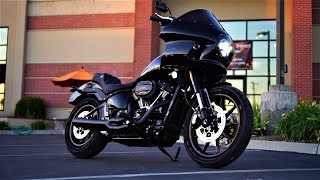 HarleyDavidson 2020 Low RIder S with Retro FXRT Russ Wernimont Fairing [upl. by Stoneham487]