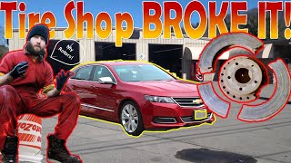 Local Tire Shop RUINS my Customers Brakes How I warranty as a Mobile Mechanic [upl. by Latoya]