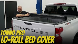 20192020 Chevy Silverado Tonno Pro LoRoll Cover  Phastek Install [upl. by Ahsilrak559]