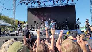 Pepper covers Slightly Stoopid quot2amquot with sax by 13 yo live at Reggae Rise Up Florida 2022 [upl. by Annaxor822]