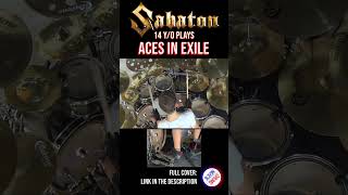 Sabaton  Aces In Exile  Drum Cover shorts 7 [upl. by Hersch119]