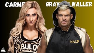 WWE Grayson Waller And Carmella Theme Song Mashup [upl. by Aden]