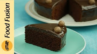 Chocolate Cake Recipe By Food Fusion [upl. by Stoeber271]