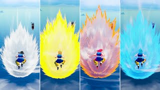 New Goku Classic Aura Charges in Dragon Ball Z Kakarot DLC Mods [upl. by Agace475]