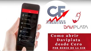 Como abrir Daviplata desde la SIM Card de mi celular [upl. by Arbe76]