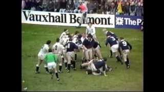 Highlights of Scotlands 336 win over England in 1986 [upl. by Anaiv18]