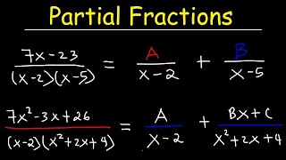 Partial Fraction Decomposion [upl. by Egbert]