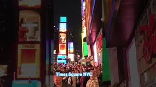 Times Square NYC 2024 outside Disney Store [upl. by Zap]