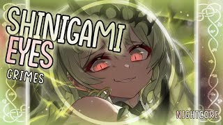 Nightcore ➳ Shinigami Eyes  Grimes Lyrics [upl. by Arny]