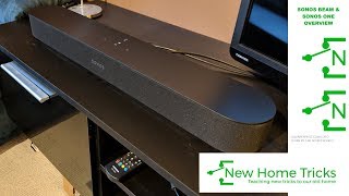 Sonos Beam amp Sonos One Overview [upl. by Nerland]