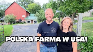 Polskie gospodarstwa w USA cz 1 Podhala nie da się zastąpić Leśniak Farm Wisconsin [upl. by Skurnik]