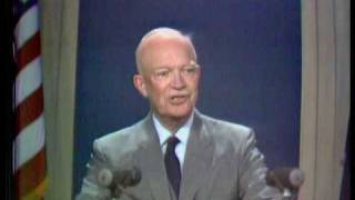 Eisenhower WRCTV 1958 oldest known colour videotaping [upl. by Maro]