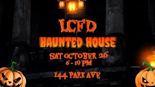 League City Fire Department  Haunted House Promo 2024 [upl. by Gwenette]