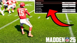 The Best Passing Settings You NEED To Use in Madden 25 [upl. by Barrie726]