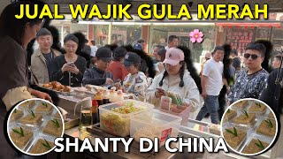 HARI KETIGA DI FESTIVAL BUNGA MEKAR MASIH RAMAI JUAL WAJIK GULA MERAH DI CHINA SAMPAI ANTRI PANJANG [upl. by Maggi856]