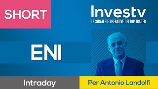 Investv Antonio Landolfi prova lo SHORT intraday su ENI [upl. by Engelhart814]