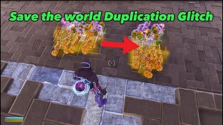 How to duplicate in Fortnite save the World solo Duplication Glitch Working 2024 [upl. by Lawan583]